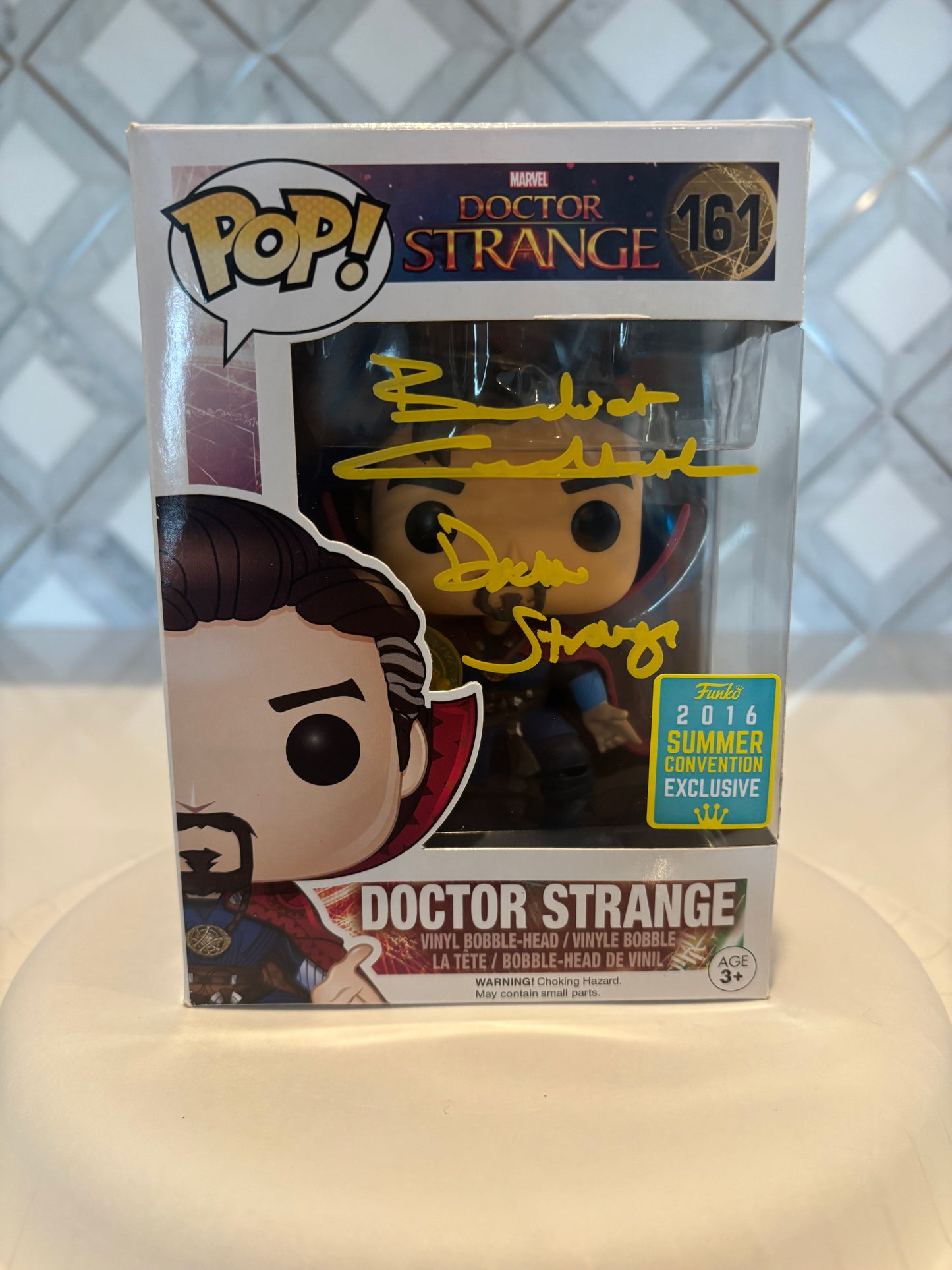 Benedict Cumberbatch Signed Funko Pop (Beckett)