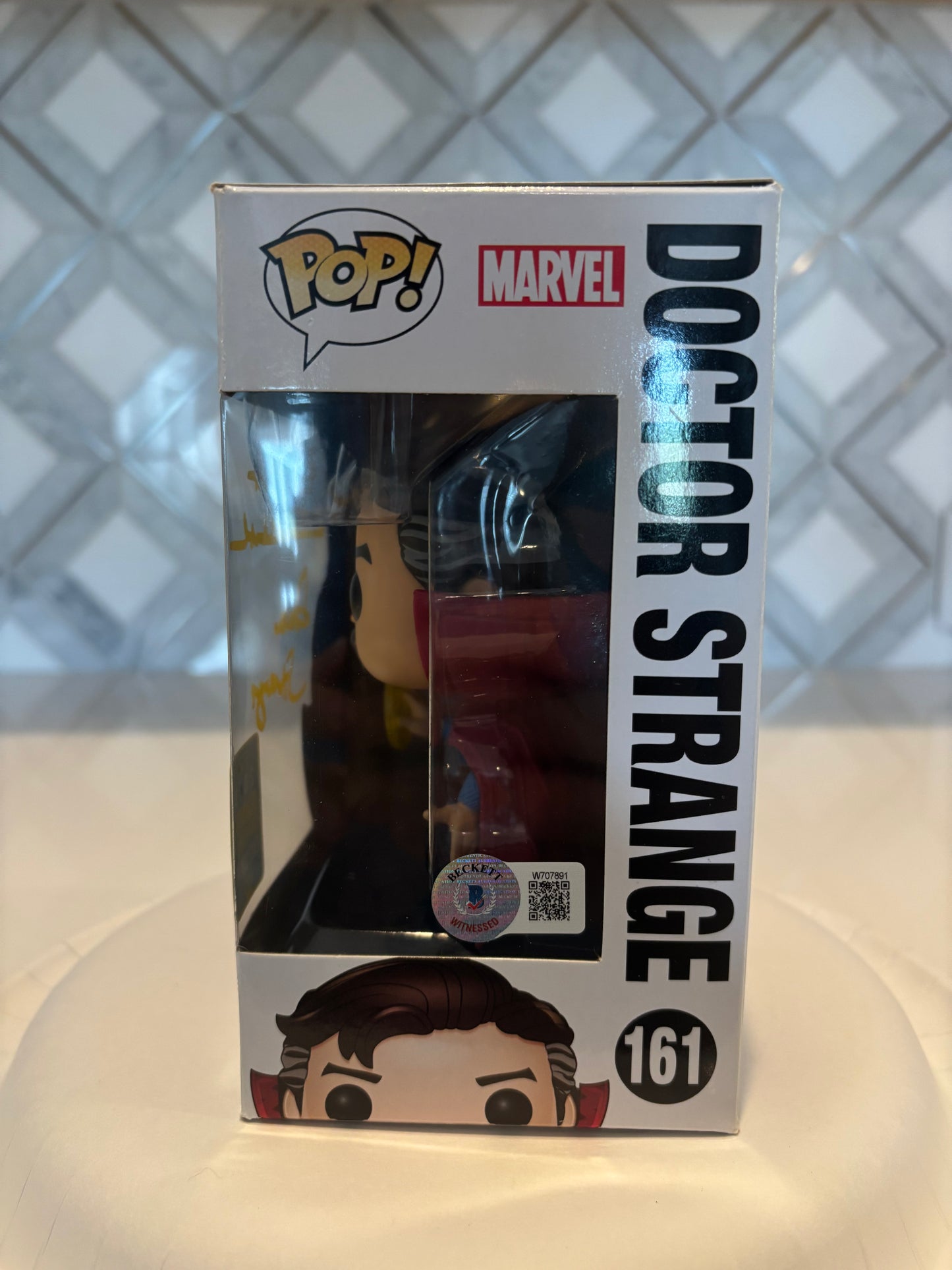 Benedict Cumberbatch Signed Funko Pop (Beckett)