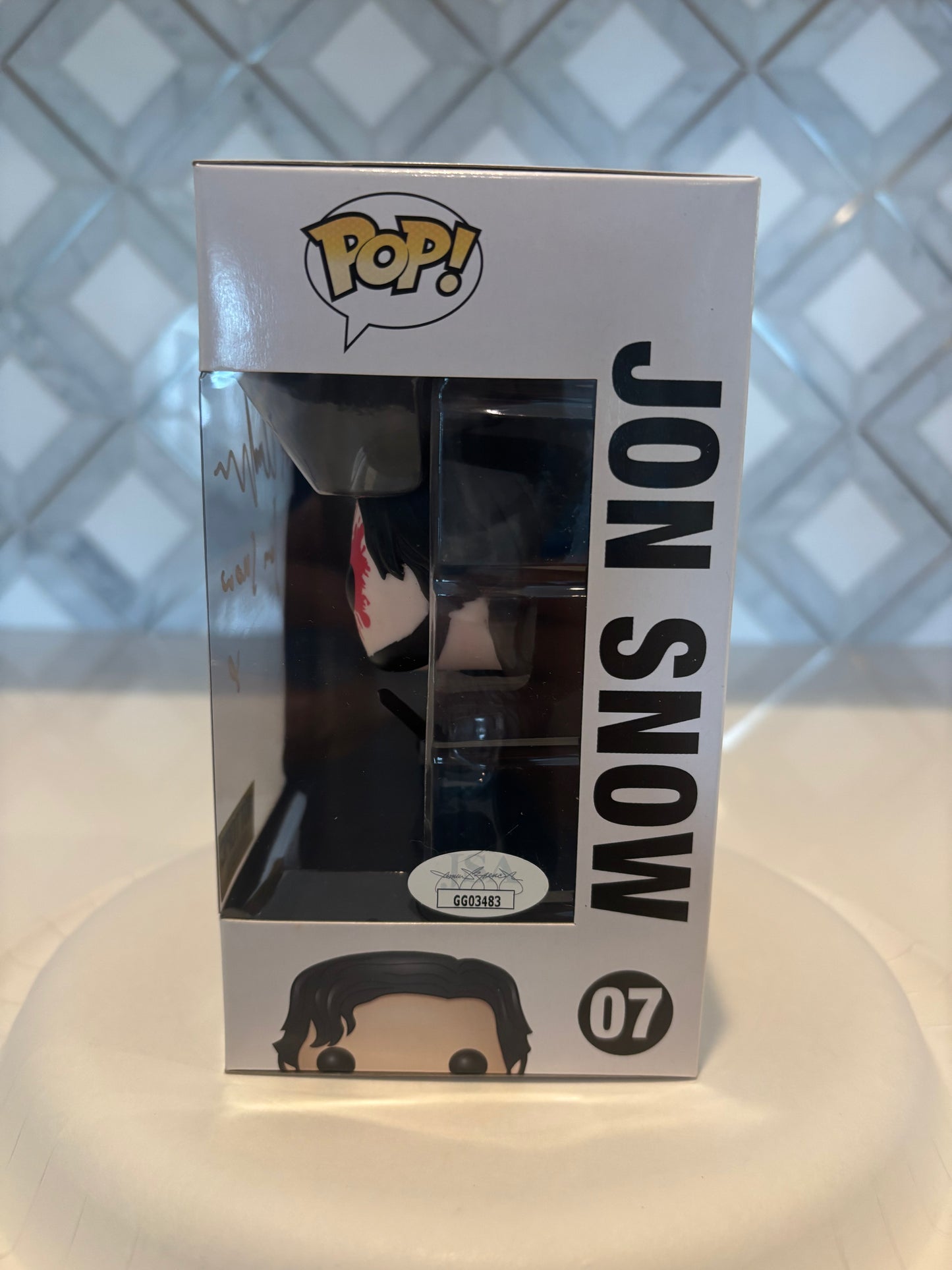 Kit Harrington Signed Funko Pop (JSA)