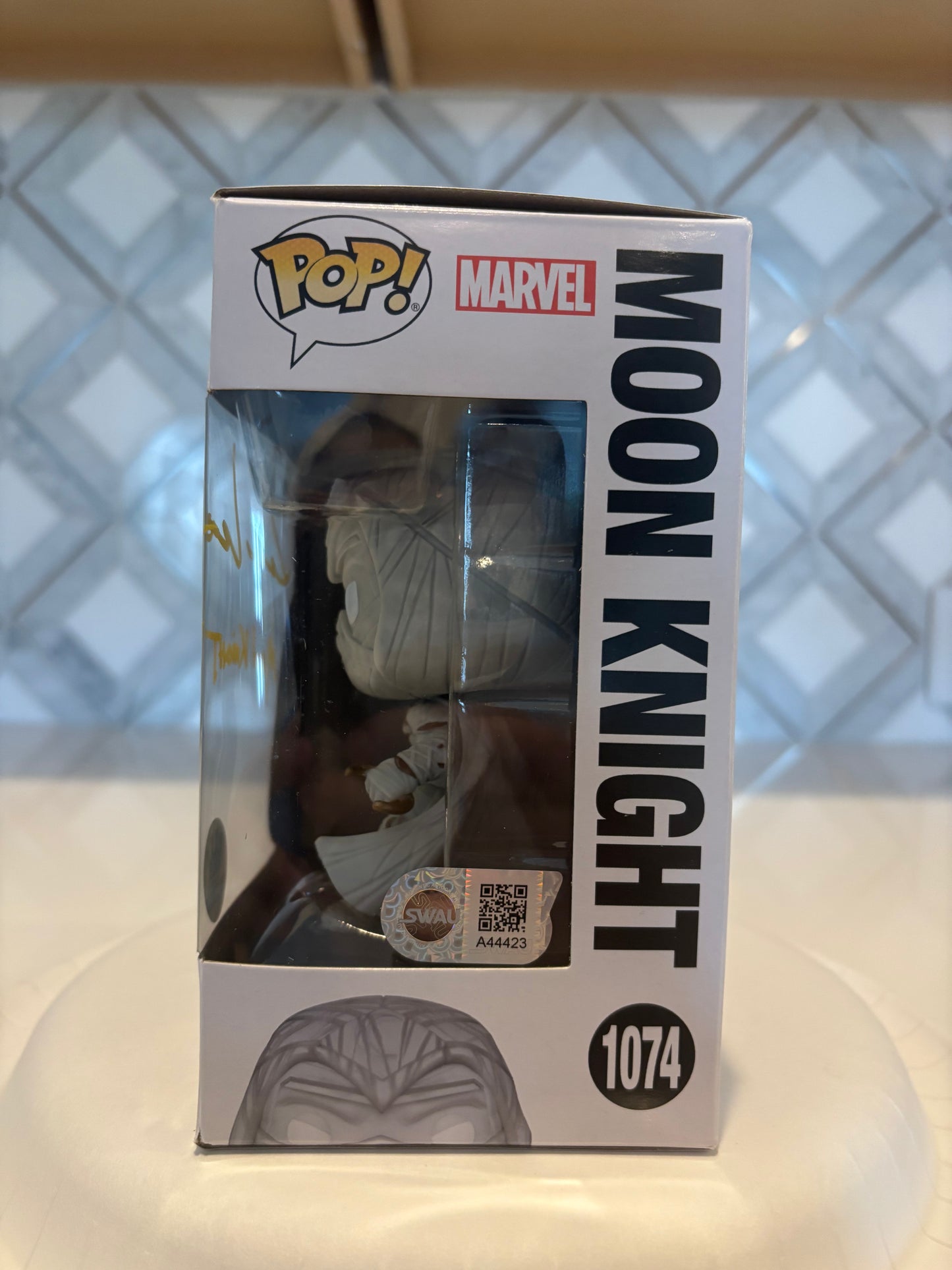 Oscar Isaac Signed Funko Pop Moon Knight (SWAU)