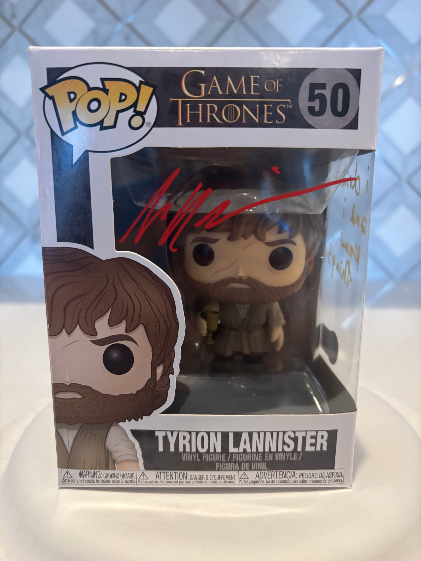 Peter Dinklage Signed Funko Pop (Beckett)