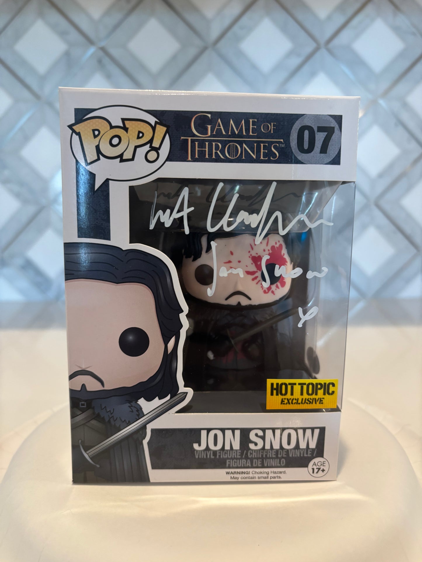 Kit Harrington Signed Funko Pop (JSA)