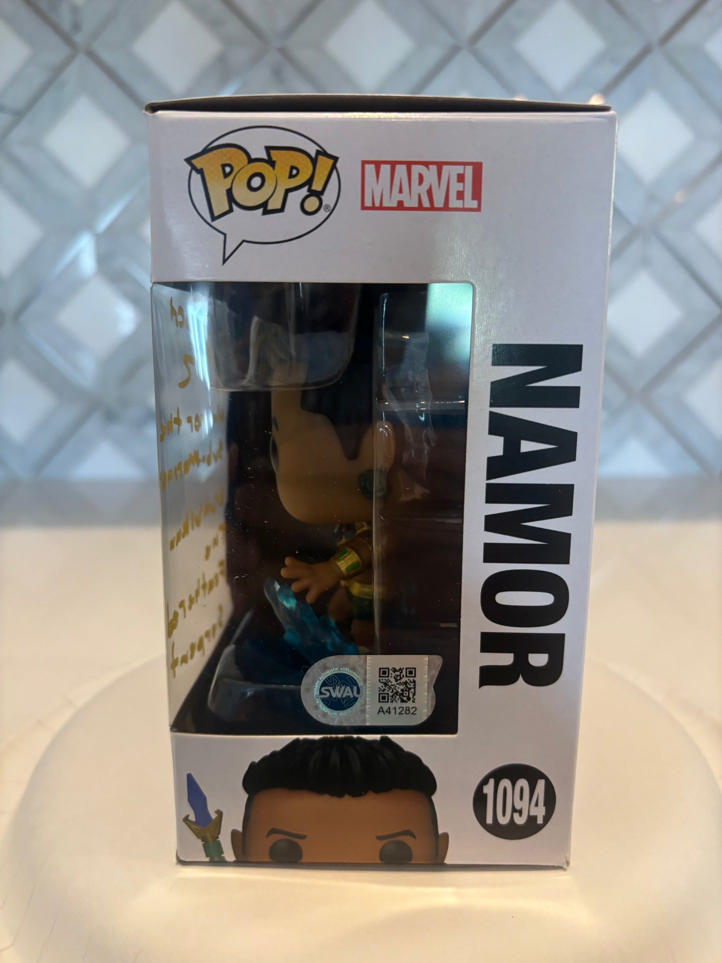 Tenoch Huerta Signed Funko Pop! (SWAU)