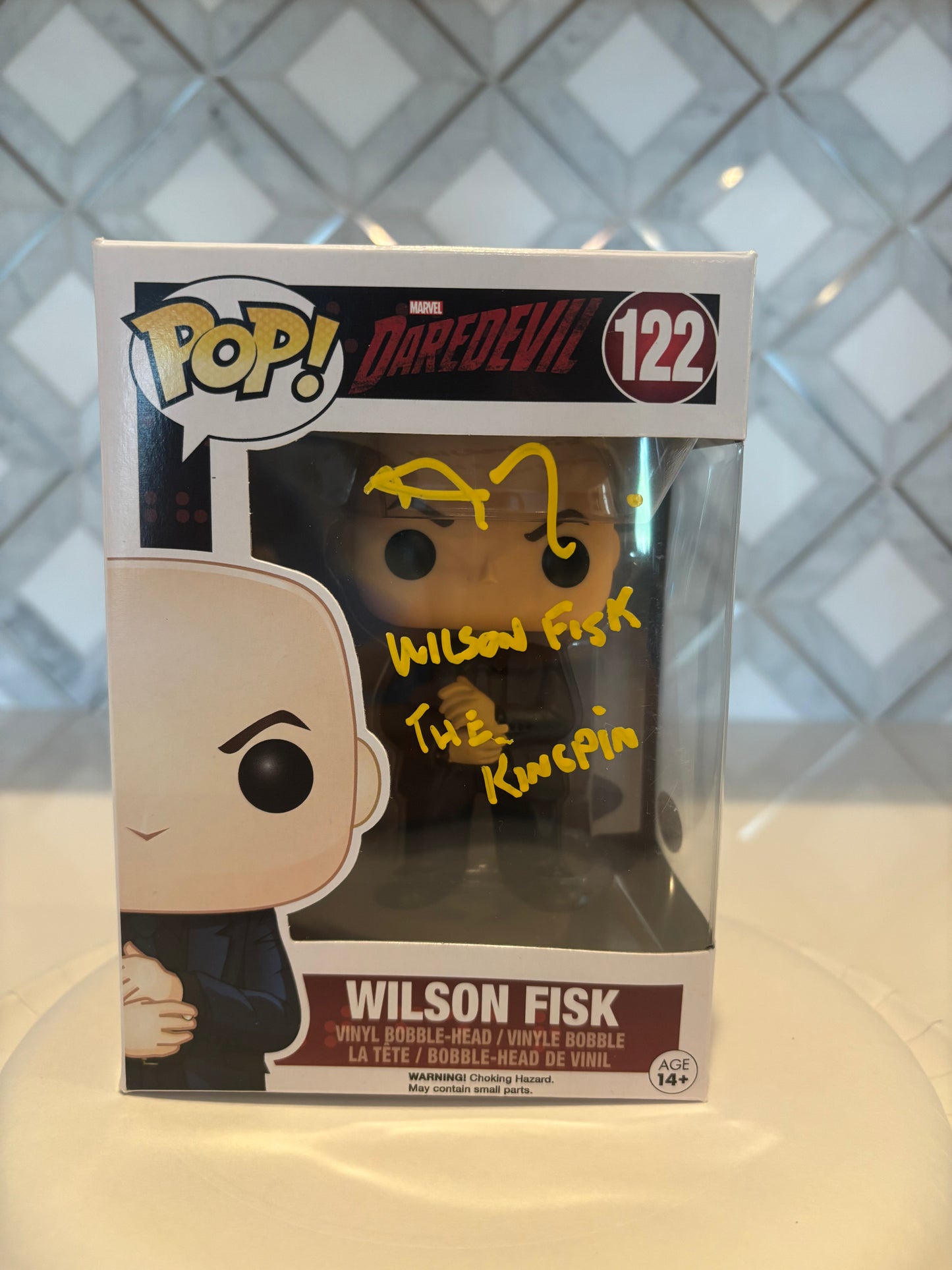 Vincent D'Onofrio Signed Funko Pop (JSA)