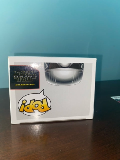 Funko Pop! Star Wars metallic Captain Phasma signed by Gwendoline Christie