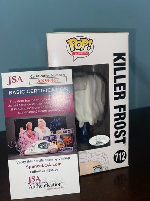 Funko Pop! The Flash Killer Frost signed by Danielle Panabaker