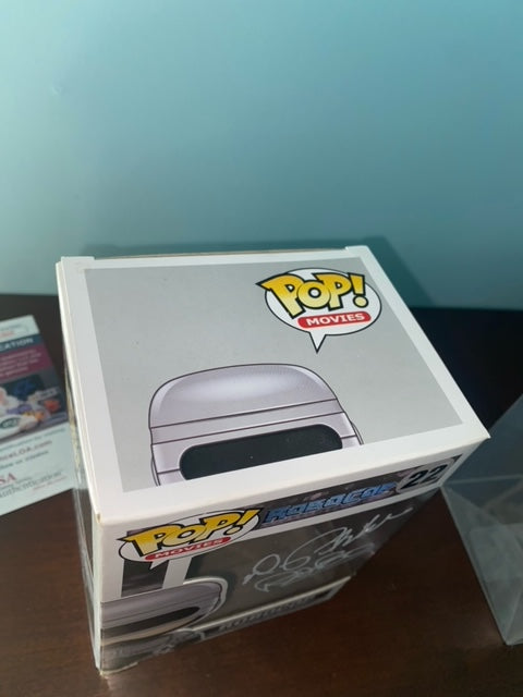 Funko Pop! Robocop signed by Peter Weller (Small Box Tear)