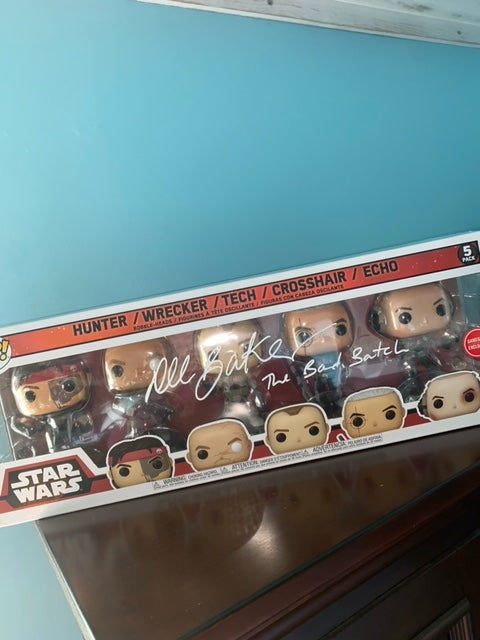 Funko Pop! The Bad Batch signed by Dee Bradley Baker