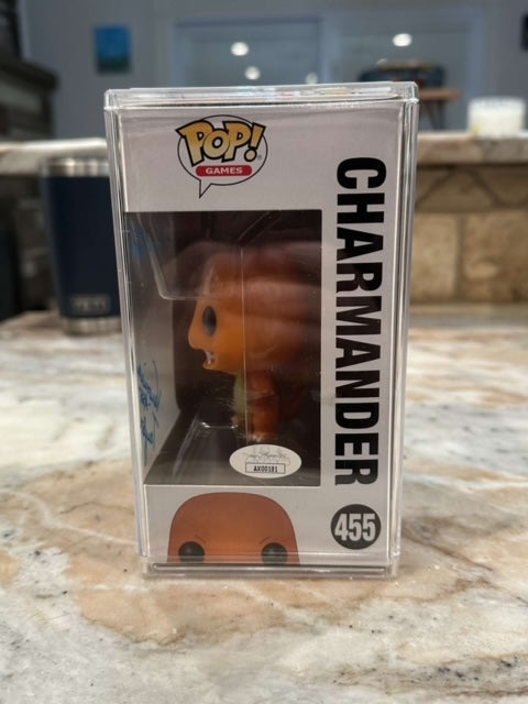 Funko Pop Pokemon Charmander signed by Veronica Taylor