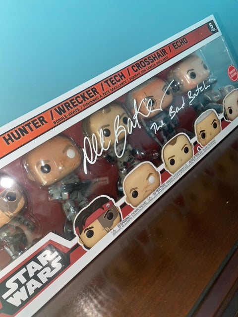 Funko Pop! The Bad Batch signed by Dee Bradley Baker