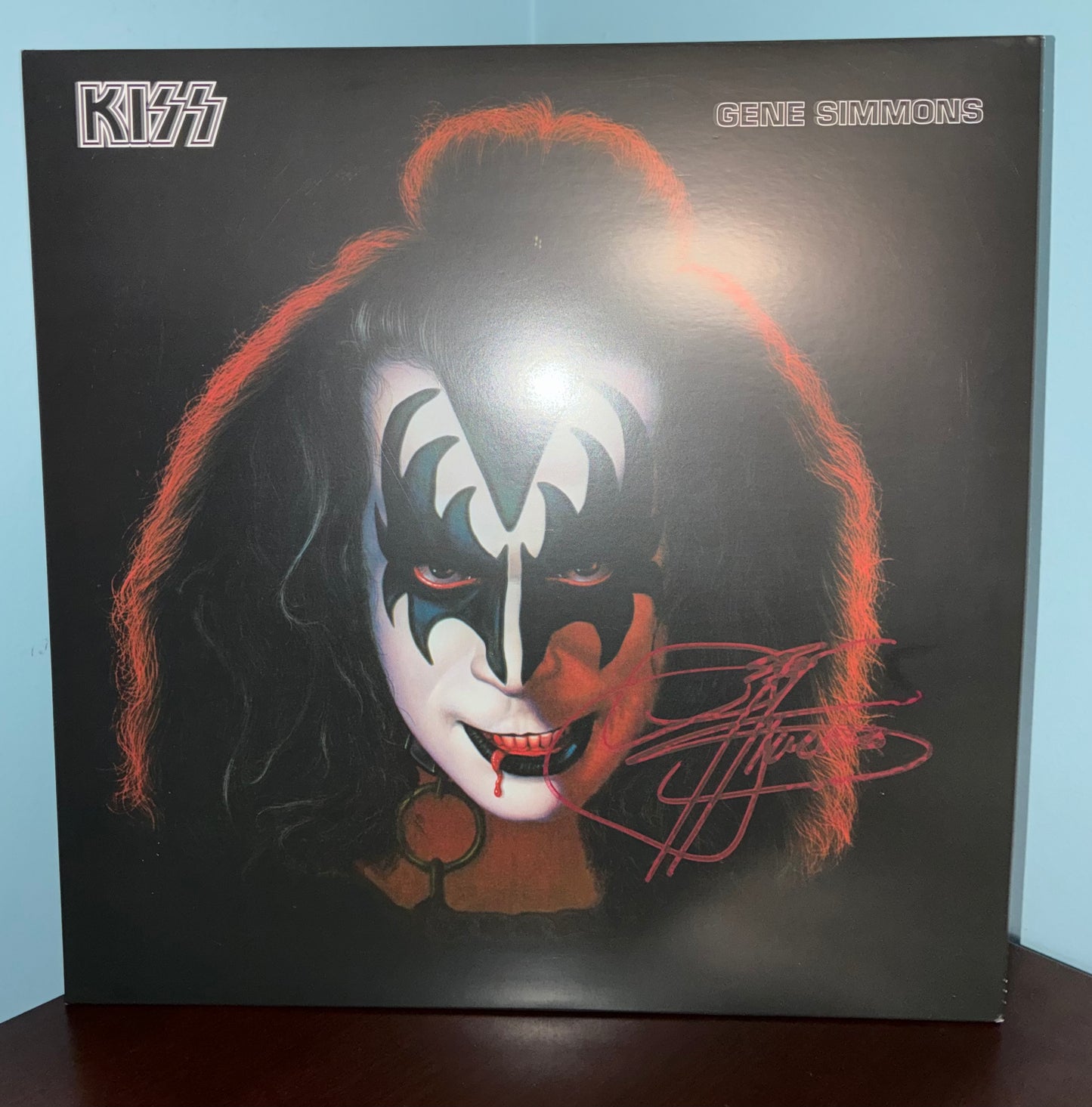 Gene Simmons signed solo LP