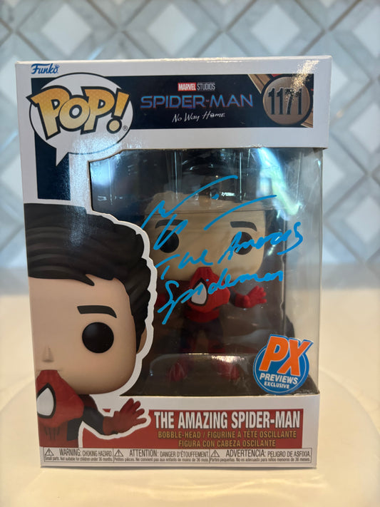 Andrew Garfield Signed Funko pop (Beckett)