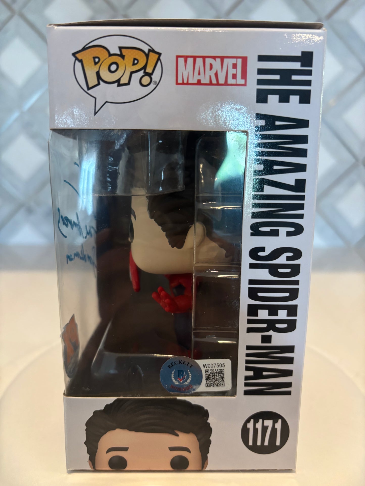 Andrew Garfield Signed Funko pop (Beckett)
