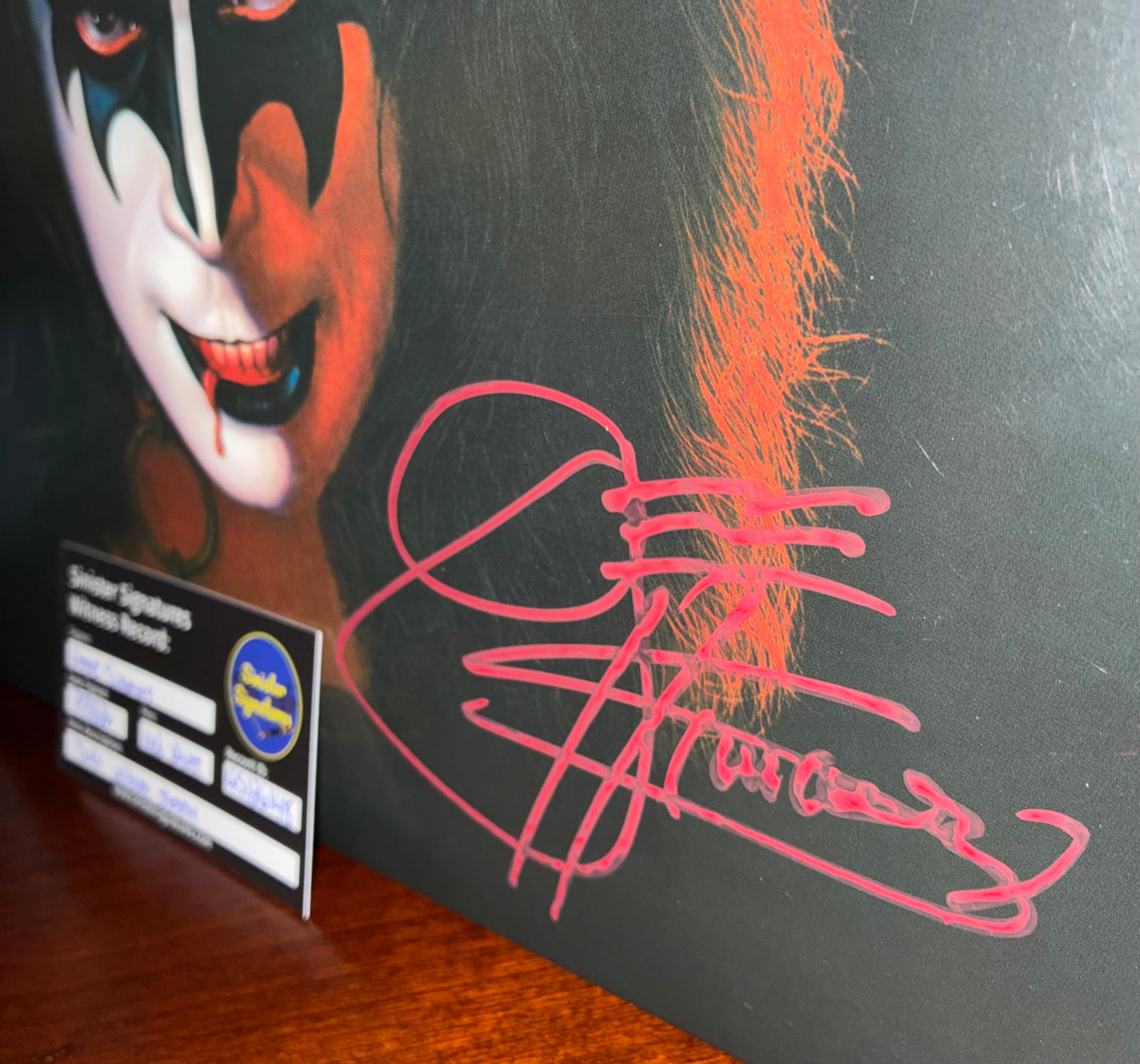 Gene Simmons signed solo LP