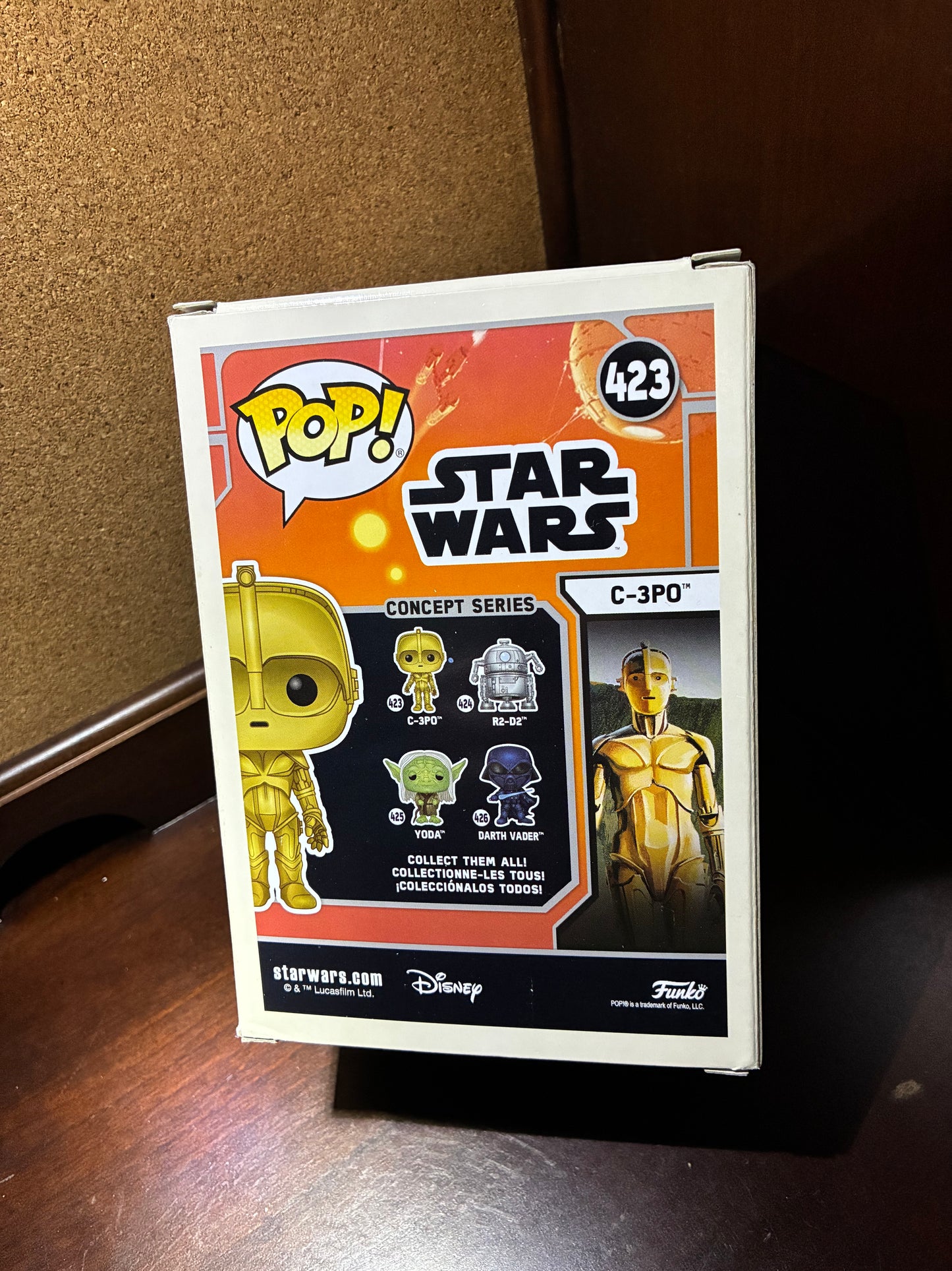 Anthony Daniels signed Funko Pop