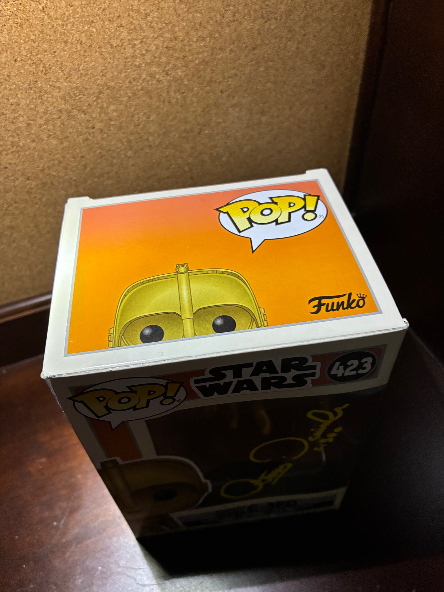 Anthony Daniels signed Funko Pop
