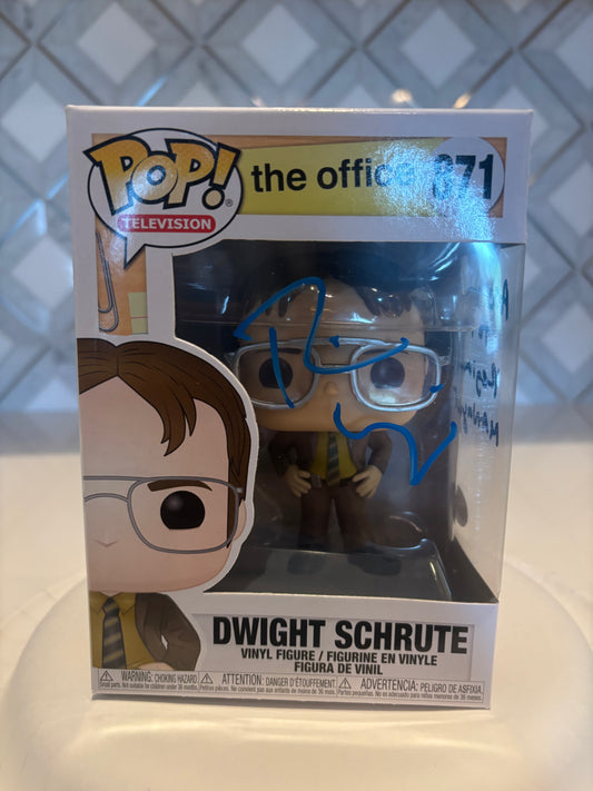 Rainn Wilson Signed Funko Pop (JSA)
