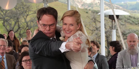 Rainn Wilson Angela Kinsey Dual Signed 8X10 Print Preorder