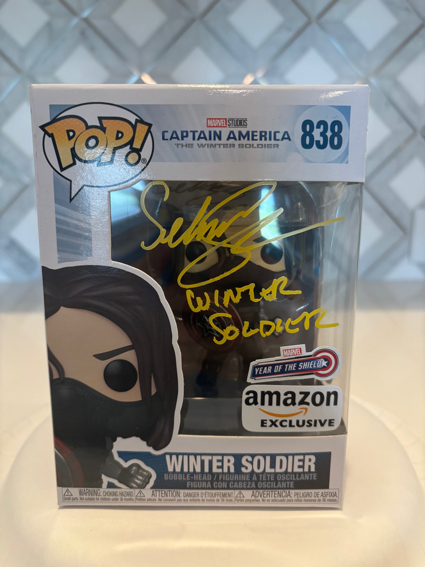 Sebastian Stan Signed Funko Pop (JSA)