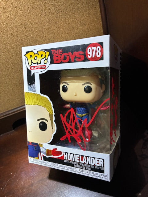 Anthony Starr Signed Funko Pop