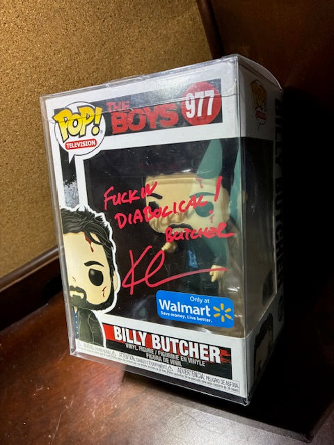 Karl Urban signed Funko Pop (SWAU)
