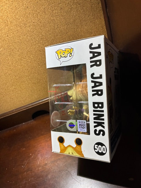 Ahmed Best signed Funko pop