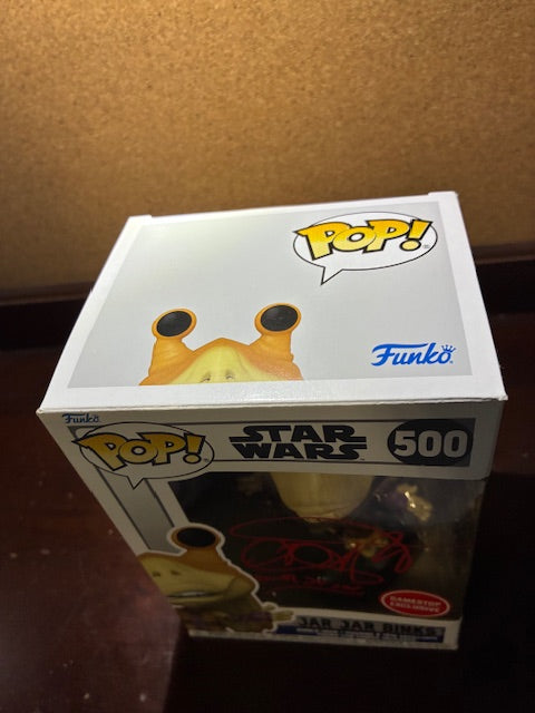 Ahmed Best signed Funko pop