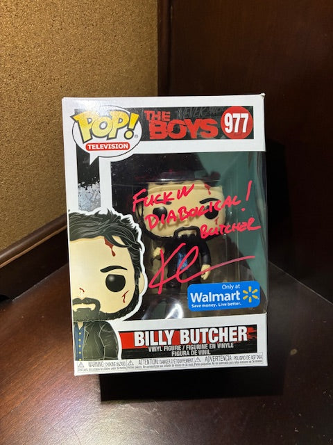 Karl Urban signed Funko Pop (SWAU)