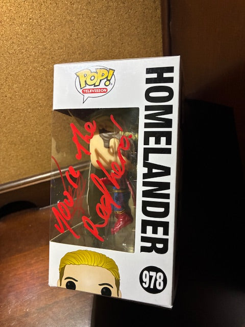 Anthony Starr Signed Funko Pop