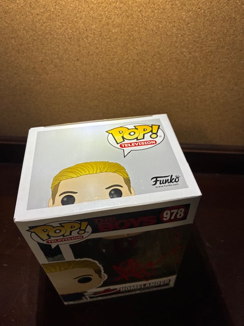 Anthony Starr Signed Funko Pop